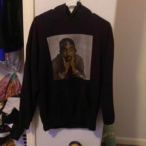 Black poetic justice hoodie size large